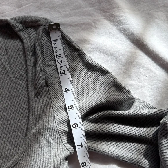 SKIMS Gray Long Sleeve Maxi Dress - Picture 7 of 9